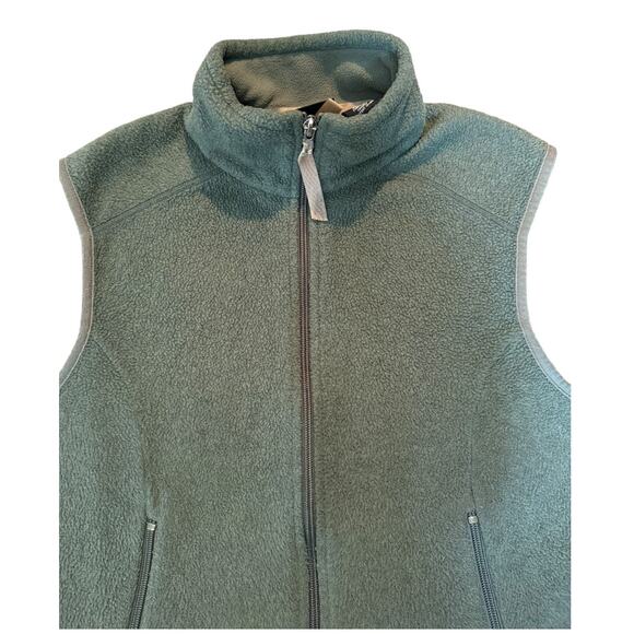 Women’s Patagonia Outdoor Full Zip Synchilla Fleece Windproof Vest Size Large - Picture 2 of 10